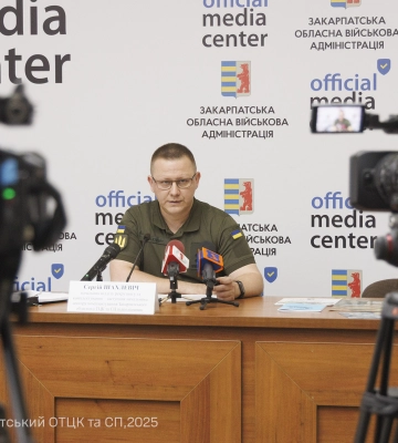 У Закарпатті розповіли про особливості вступу до вищих військових навчальних закладів