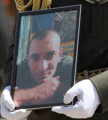 В Умані поховали командира 110-ї ОМБр Сергія Захаревича