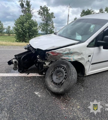 На Звенигородщині не розминулися два автомобілі