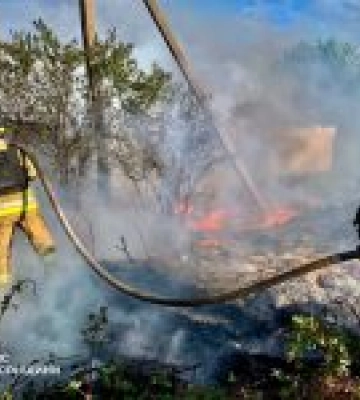 11 пожеж на Херсонщині через ворожі обстріли