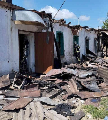 В результате обстрела россиянами Полтавы два человека погибли