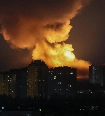 Атака на Київ: з’явились фото наслідків