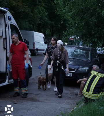 Семеро пострадавших и пожары в пяти районах Киева в результате атаки вражеских БпЛА - Кличко