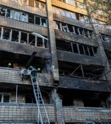 «Был один из самых масштабных воздушных ударов»: Зеленский об обороне неба
