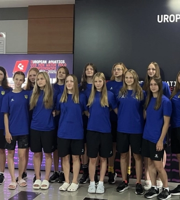 Закарпатська ватерполістка у складі юніорської збірної України виступила на чемпіонаті Європи