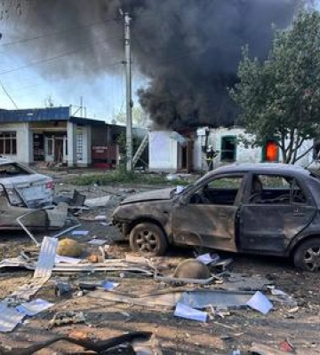 Постраждалим від дронової атаки полтавцям виділили перший пакет матеріальної допомоги