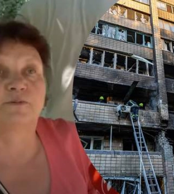 Мене так трусило, – киянка розповіла, як рятувалась із сім'єю після прильоту
