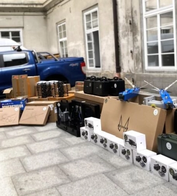 За кошти громади Львова українським захисникам передали сучасну техніку на 14 млн грн