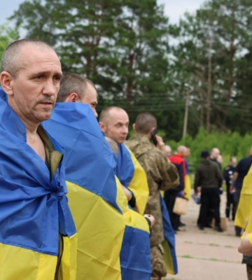 З російського полону повернулися захисники з Харкова та Дергачів