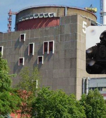 Россия устроила блэкаут на Запорожской АЭС