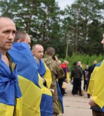 З російського полону повернулися захисники з Харкова та Дергачів