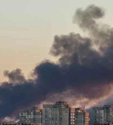 Во время российской атаки на Киев повреждено консульство Польши