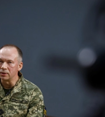 Сирський відвідав напрямок на фронті, «де є загроза нових наступальних дій противника»