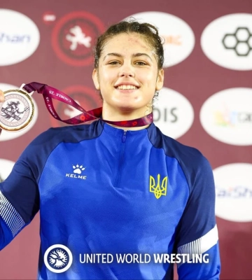Полтавська спортсменка виборола золоту медаль на чемпіонаті Європи U-20 з жіночої вільної боротьби