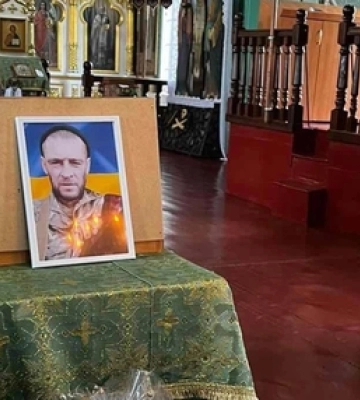На Волині попрощалися із захисником Віталієм Кицьом 