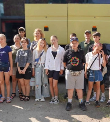 Діти з Херсонщини поїхали на відпочинок до Німеччини