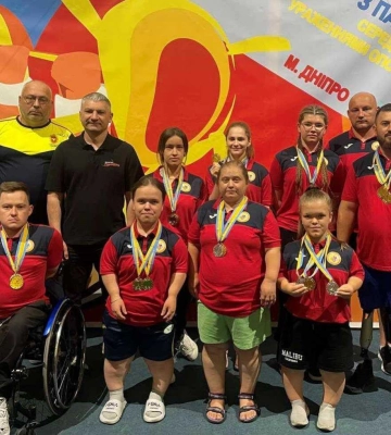 Збірна Рівненщини виборола 23 медалі на чемпіонаті України з пара паверліфтингу
