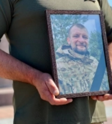 «На Щиті»: у Рівному попрощалися зі захисником Сергієм Дударем