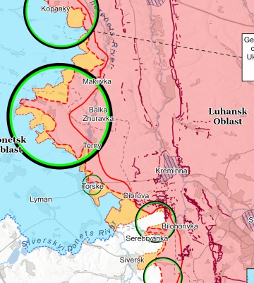 Украинская армия продвинулась в Луганской области – ISW