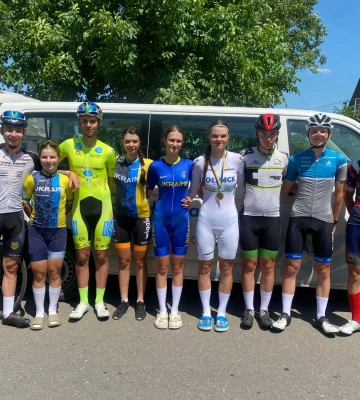 Юні черкащани посіли призові місця у багатоденній гонці