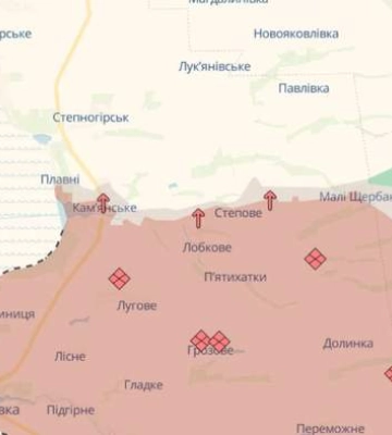 Росіяни просунулися у Торецьку та на Запоріжжі: оновлення карти DeepState