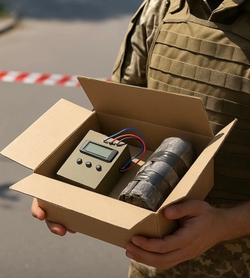 В Херсоне хотели взорвать воина ВСУ по «Новой почты»