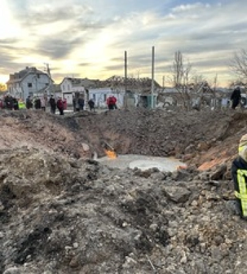 В Николаеве слышали взрывы: после атаки БпЛА возник пожар