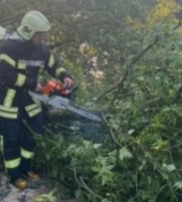 На Волині рятувальники ліквідували наслідки негоди