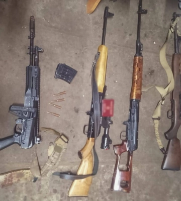 Двом жителям Львівщини повідомлено про підозру у незаконному поводженні зі зброєю. ФОТО