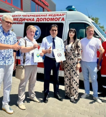 Білгород-Дністровська станція екстреної допомоги отримала новий автомобіль швидкої