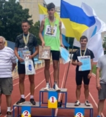 Юні легкоатлети з Подільська гідно виступили на Всеукраїнських змаганнях у Чорноморську