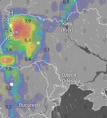 На Волині повністю знеструмлено 105 населених пунктів
