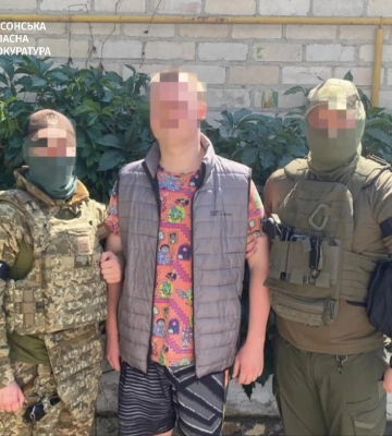 У Херсоні повідомлено про підозру коригувальнику ворожого вогню по місту, - прокуратура