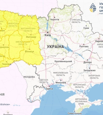 Погодное "противостояние" в Украине: часть областей пострадает от жары, а в других - дожди