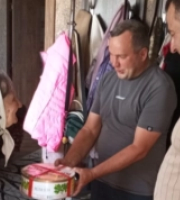 У селі на Волині довгожителька приймала вітання з 97-річчям