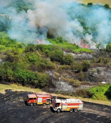 На Одещині під час гасіння пожежі загинула жінка