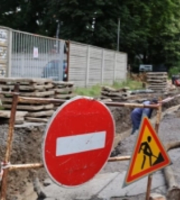 У Луцьку ремонтують тепломережу на проспекті Грушевського