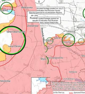 Окупанти просунулися на Куп&#039;янському та Покровському напрямках, ЗСУ – на Сіверському: карти ISW