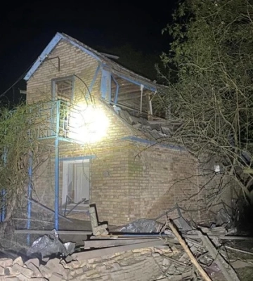У Харкові пролунали вибухи, зафіксовані влучання безпілотників у двох районах міста