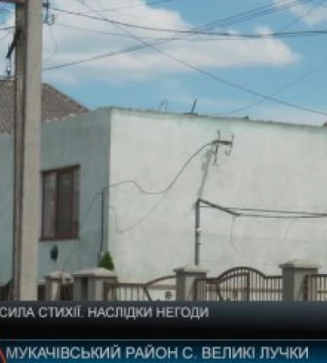Стихія на Закарпатті: у Великих Лучках буревій залишив село без світла і дахів (відео)