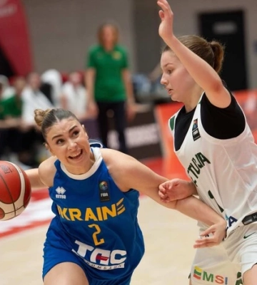 Жіноча збірна України з баскетболу зазнала першої поразки на чемпіонаті Європи U-18