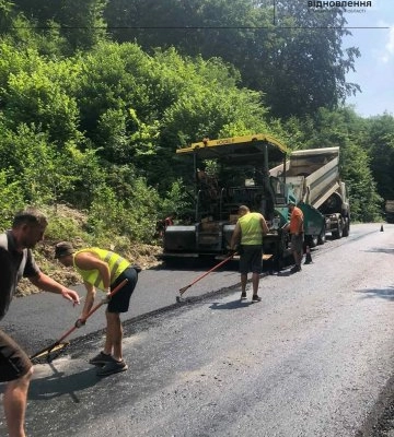 Завершено ремонт стратегічної ділянки траси Н-09 на кордоні з Румунією