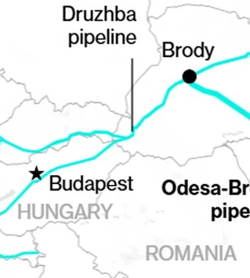 Нафта через Одесу: Угорщина шукає альтернативу російському імпорту