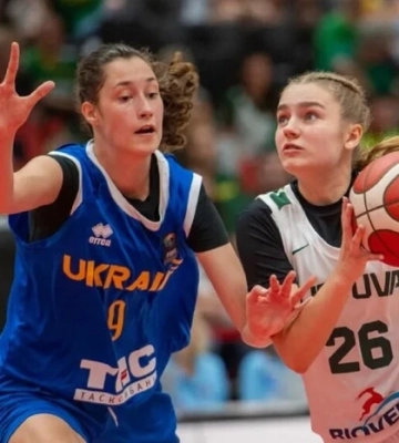 Жіноча збірна України з баскетболу зазнала першої поразки на чемпіонаті Європи U-18