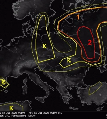 Непогода накрывает часть страны – готовьтесь к ливням, грозам и шквалам