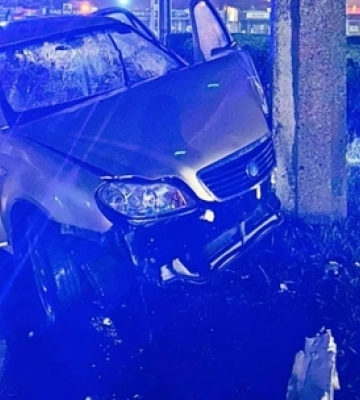 У Луцьку за ніч патрульні оформили дві ДТП з нетверезими водіями