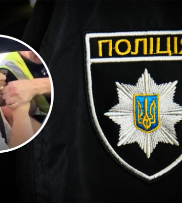 У Києві водій покусав поліцейських під час перевірки документів (ВІДЕО)