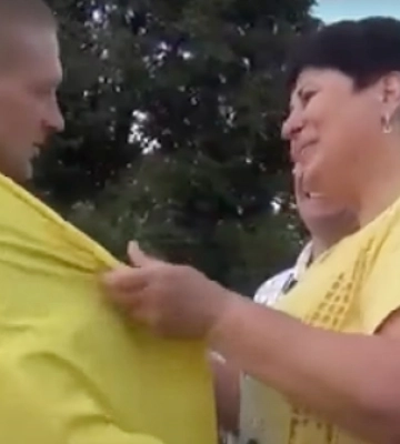 На Волині зустріли воїна, який два роки провів у полоні (відео)