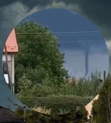 На Львівщині вирував величезний смерч (відео)