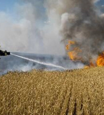 На Полтавщині - найвищий рівень пожежної небезпеки